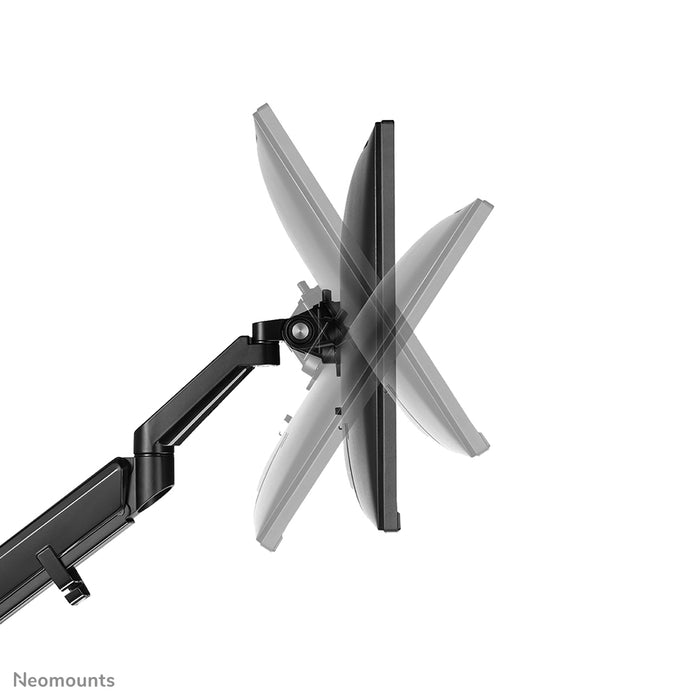 Neomounts DS70-810BL1 full motion monitor bureausteun voor 17-32 inch schermen - Zwart