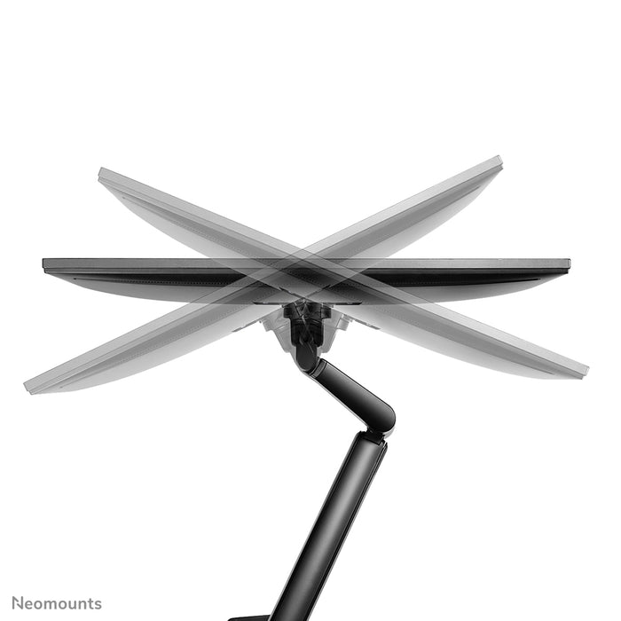 Neomounts DS70-810BL1 full motion monitor bureausteun voor 17-32 inch schermen - Zwart