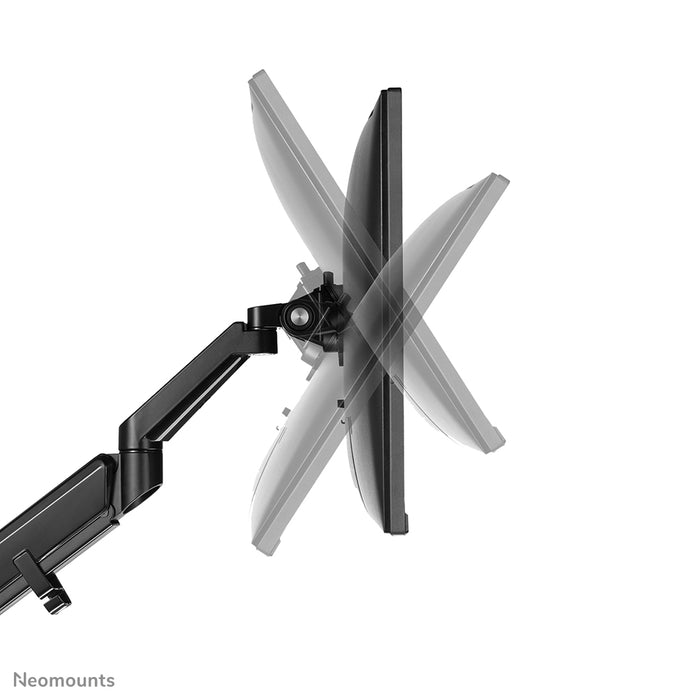 Neomounts DS70-810BL2 full motion monitor bureausteun voor 17-32 inch schermen - Zwart
