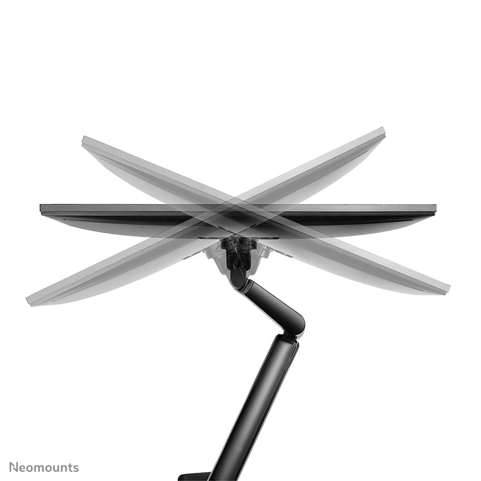 Neomounts DS70-810BL2 full motion monitor bureausteun voor 17-32 inch schermen - Zwart