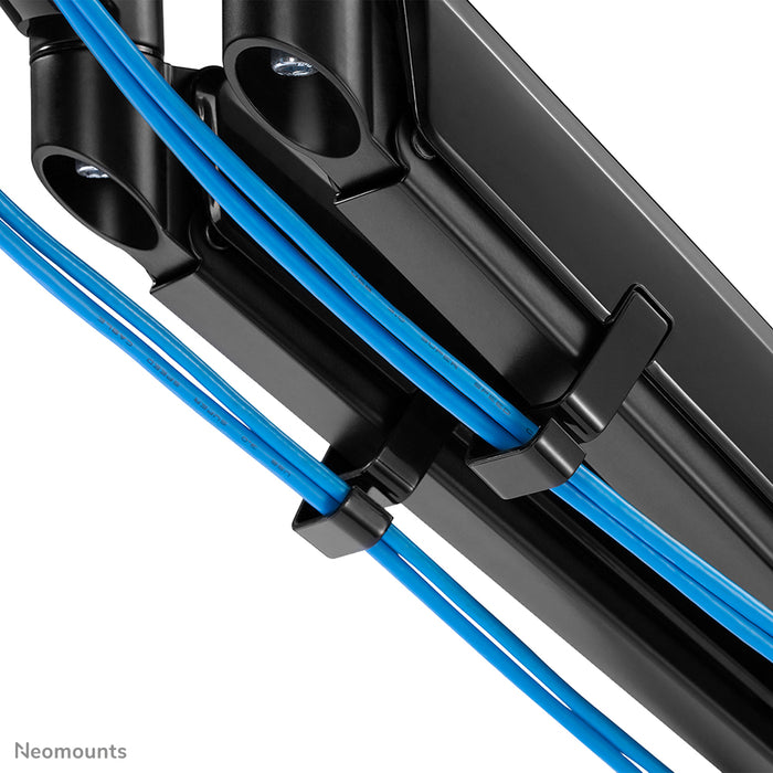 Neomounts DS70-810BL2 full motion monitor bureausteun voor 17-32 inch schermen - Zwart