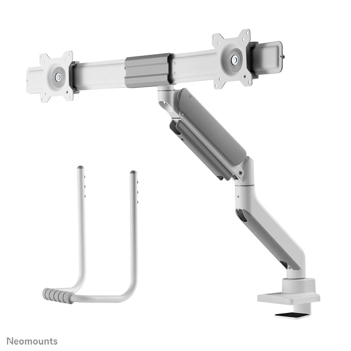 Neomounts DS75-450BL2 full motion monitor bureausteun voor 17-32 inch schermen - Wit