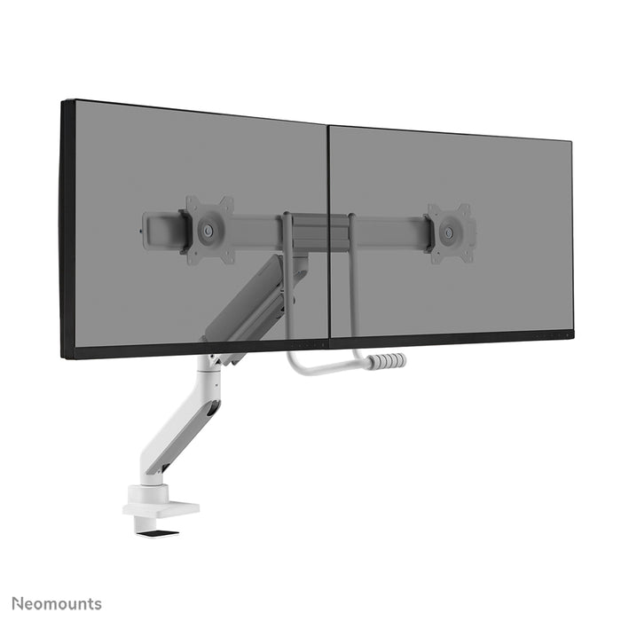 Neomounts DS75-450BL2 full motion monitor bureausteun voor 17-32 inch schermen - Wit