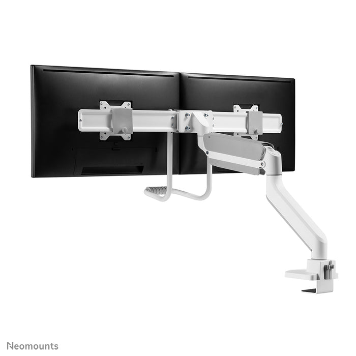 Neomounts DS75-450BL2 full motion monitor bureausteun voor 17-32 inch schermen - Wit