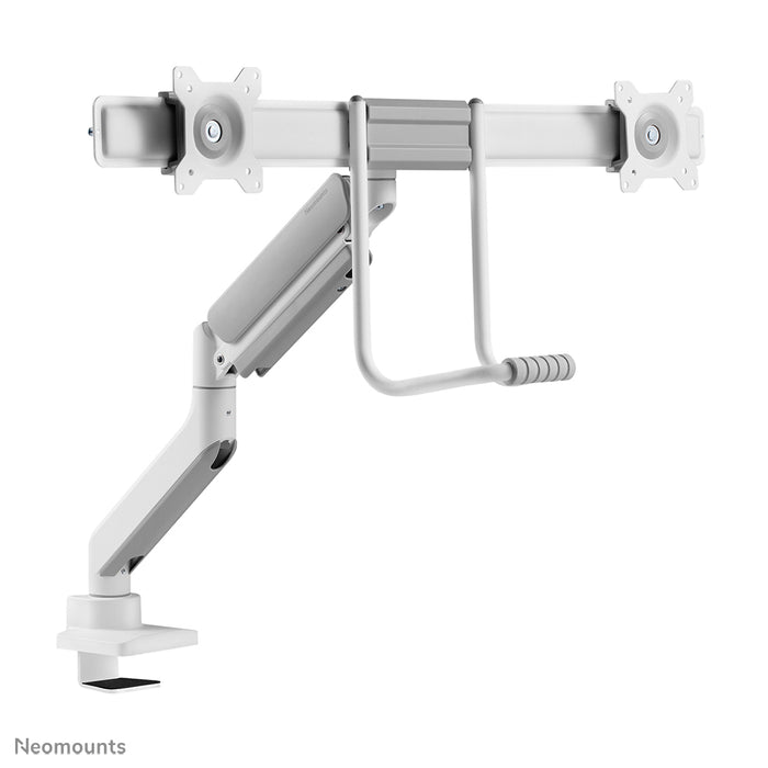 Neomounts DS75-450BL2 full motion monitor bureausteun voor 17-32 inch schermen - Wit