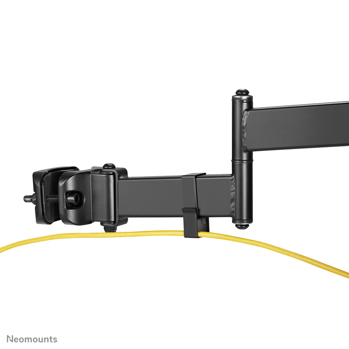 Neomounts FL40-450BL12 full motion TV-paalsteun (Ø28-50 mm) voor 23-42 inch schermen - Zwart