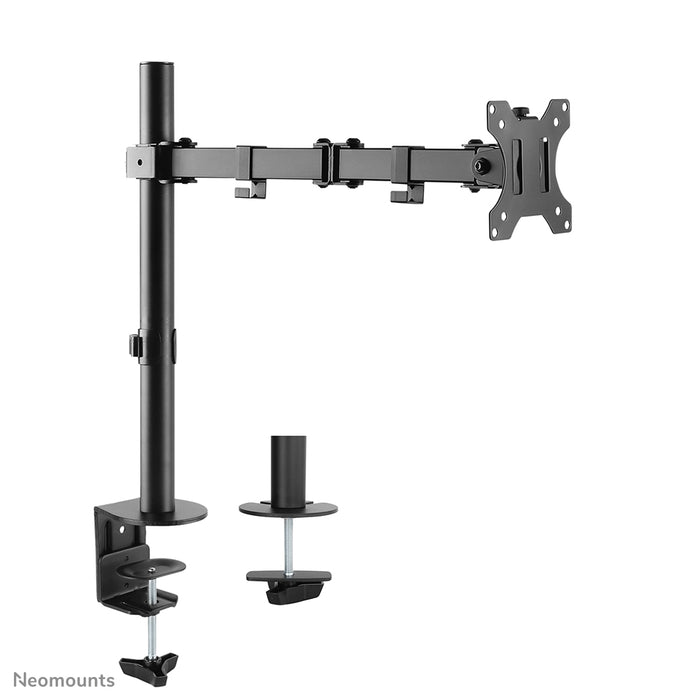 Neomounts FPMA-D550 zwart is een bureausteun met 3 draaipunten voor flat screens t/m 32 inch - Zwart