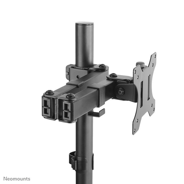 Neomounts FPMA-D550 zwart is een bureausteun met 3 draaipunten voor flat screens t/m 32 inch - Zwart