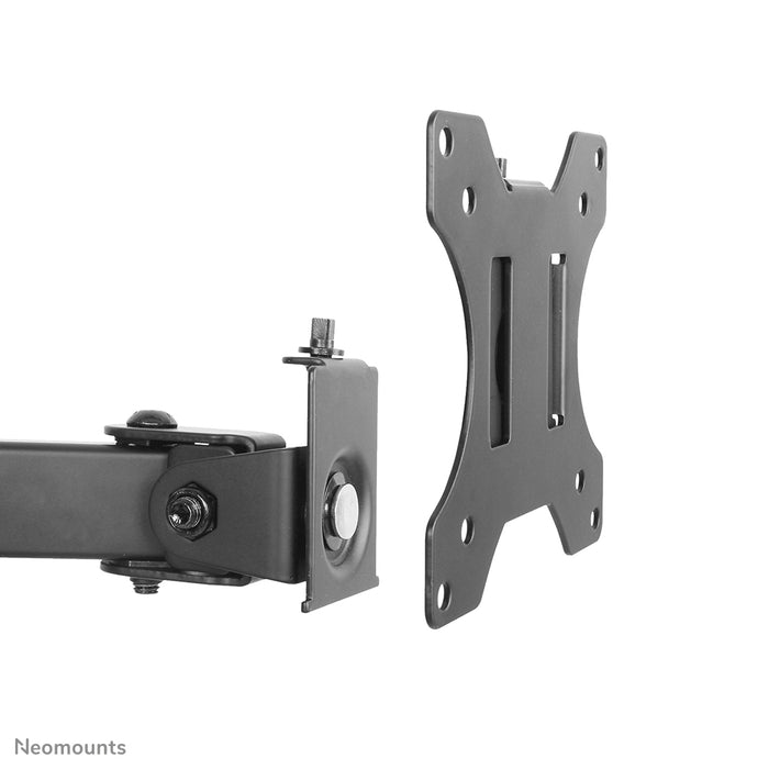 Neomounts FPMA-D550 zwart is een bureausteun met 3 draaipunten voor flat screens t/m 32 inch - Zwart