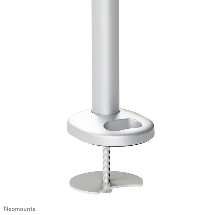 Neomounts FPMA-D935DG is een bureausteun voor 2 flat screens t/m 27 inch (69 cm).