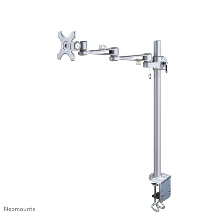 Neomounts FPMA-D935POLE70 is een bureausteun met 3 draaipunten voor flat screens t/m 30 inch (76 cm).