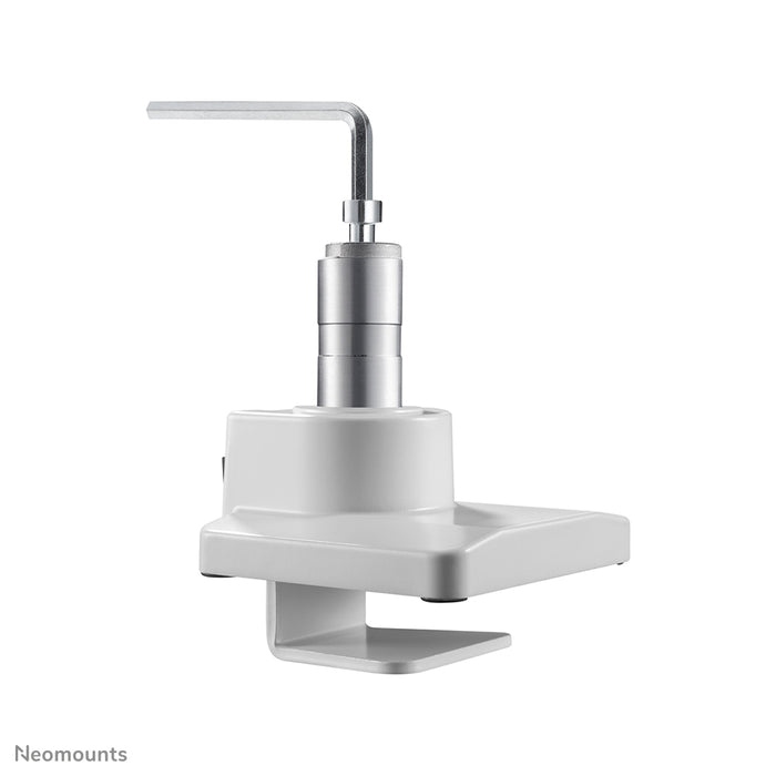 Neomounts NM-D775 wit is een gasgeveerde bureausteun voor flat screens t/m 32 inch (81 cm) - Wit