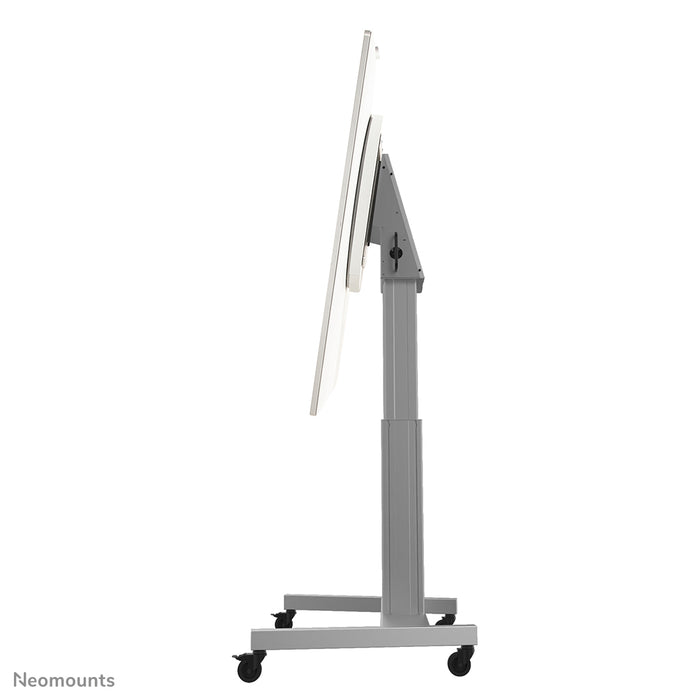 Neomounts NM-HUB2LIFT zilver mobiele gemotoriseerde trolley voor 50 inch Microsoft Hub 2S(X), in hoogte verstelbaar - Zwart