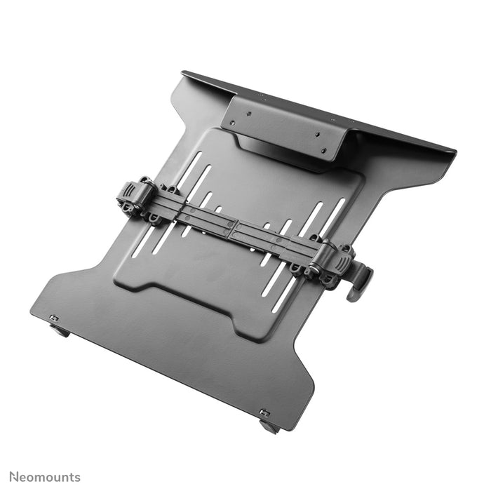 Neomounts NOTEBOOK-V200 is een universele houder voor notebooks. Montage op VESA 75/100.