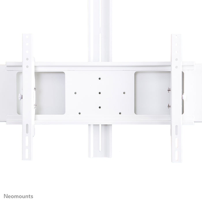 Neomounts NS-M1500 wit is een verrijdbaar meubel voor flat screens t/m 65 inch (165 cm). Incl. laptop plateau - Wit
