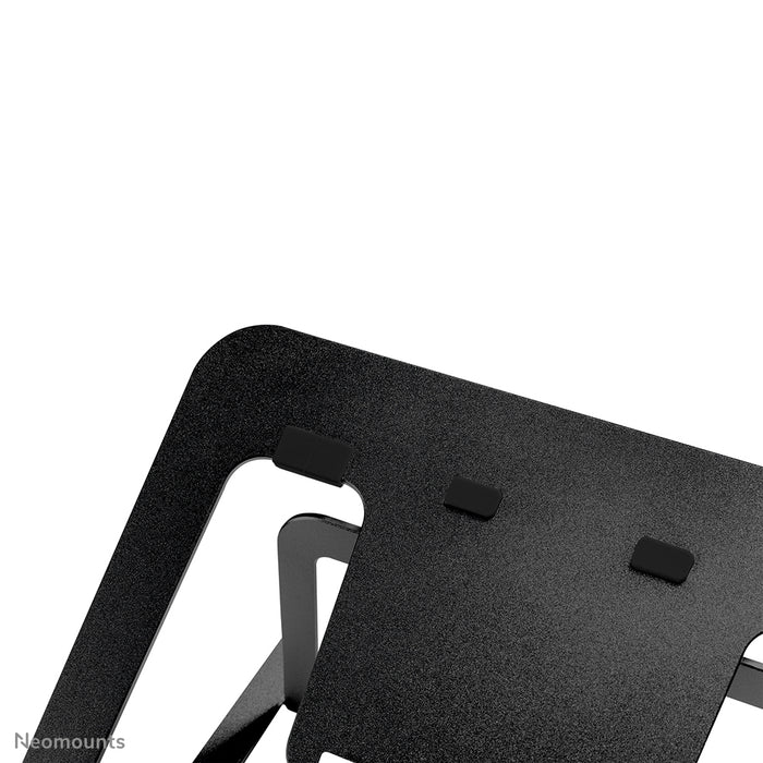Neomounts NSLS085 zwart opvouwbare laptop standaard voor laptops tot 17 inch - Zwart