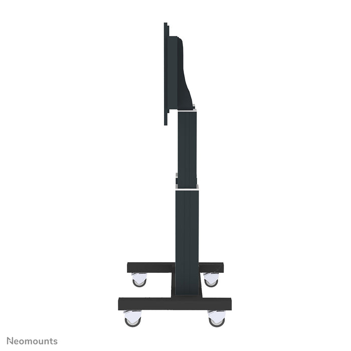Neomounts PLASMA-M2600 zwart is een elektrisch in hoogte verstelbare trolley voor flat screens t/m 120 inch (305 cm).