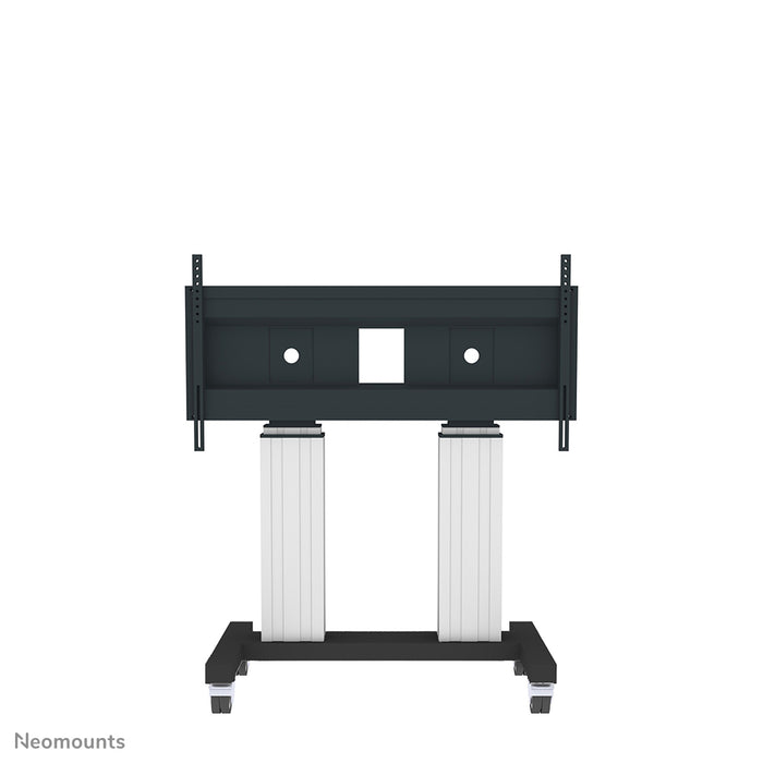 Neomounts PLASMA-M2600 zilver is een elektrisch in hoogte verstelbare trolley voor flat screens t/m 120 inch (305 cm).