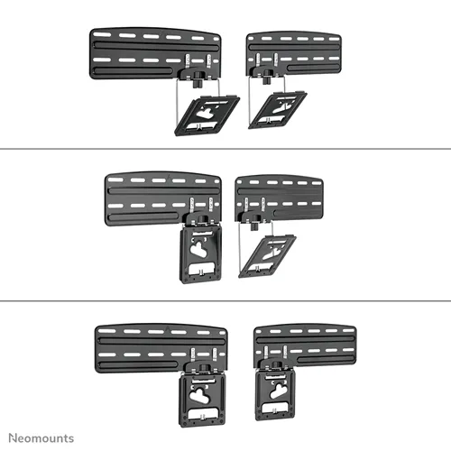 Neomounts WL30-265BL1 Support mural ultra-plat pour téléviseurs Samsung 43-85