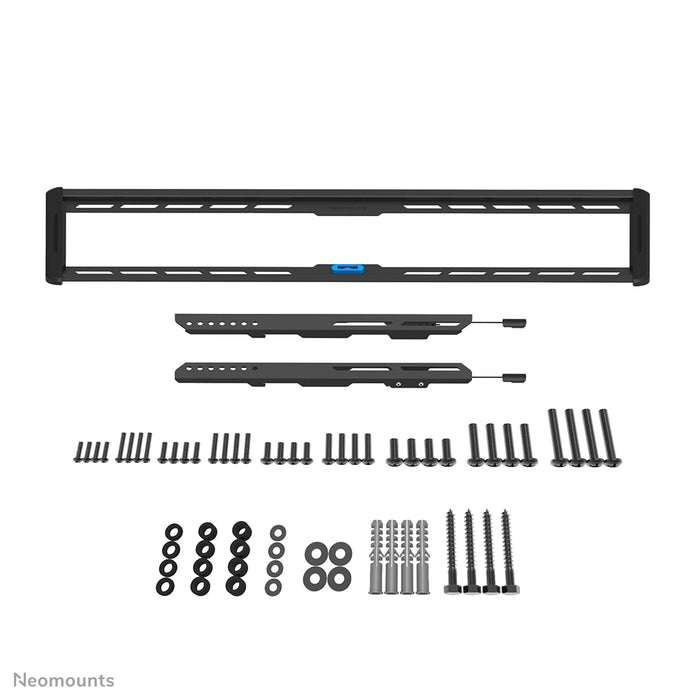 Neomounts WL30-550BL18 vlakke wandsteun voor 43-86 inch schermen - Zwart