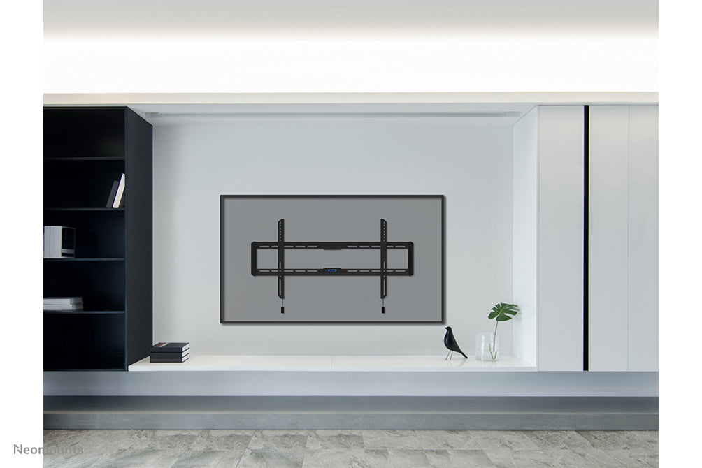 Neomounts WL30-550BL18 vlakke wandsteun voor 43-86 inch schermen - Zwart