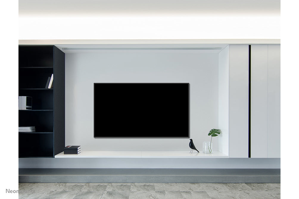 Neomounts WL30-550BL18 vlakke wandsteun voor 43-86 inch schermen - Zwart
