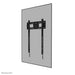 Neomounts WL30-750BL18P Heavy duty muurbeugel 50-98" - vlak - vergrendelbaar - portrait - snelle installatie - TÜV – productaanzicht