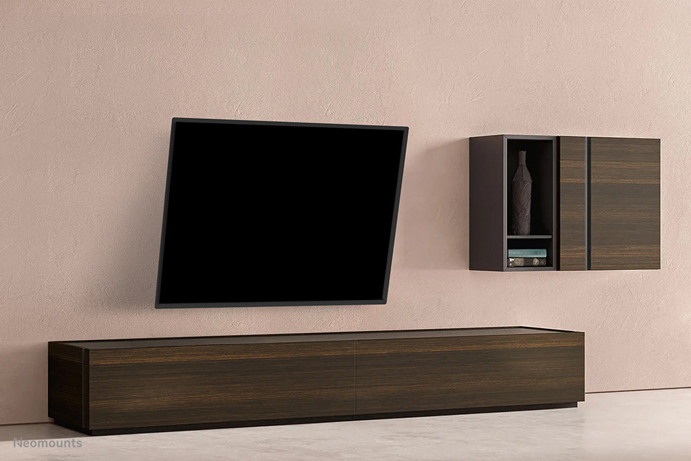 Neomounts WL35-550BL14 kantelbare wandsteun voor 32-65 inch schermen - Zwart