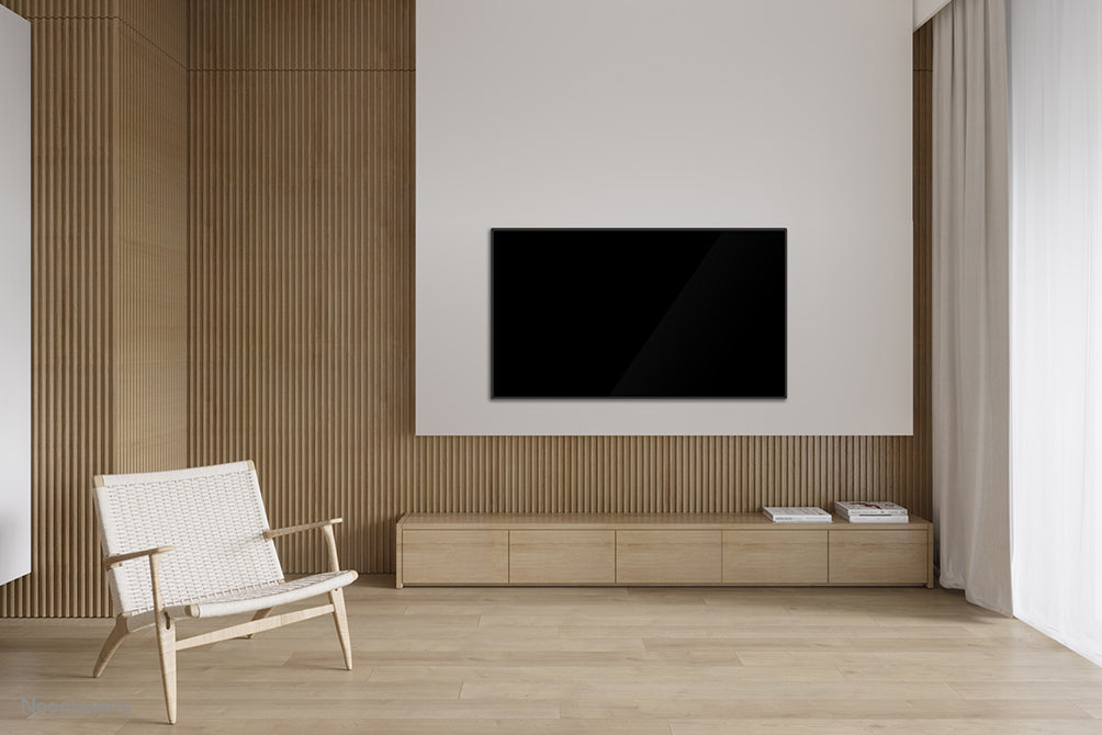 Neomounts WL35S-850BL12 kantelbare wandsteun voor 24-55 inch schermen - Zwart