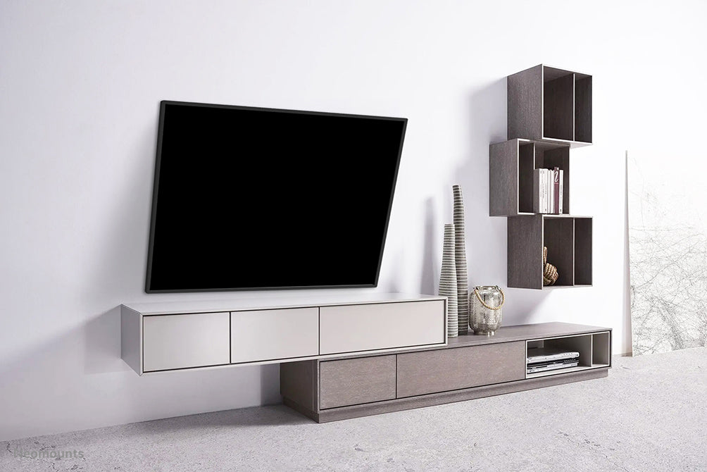 Neomounts WL35S-850BL12 kantelbare wandsteun voor 24-55 inch schermen - Zwart