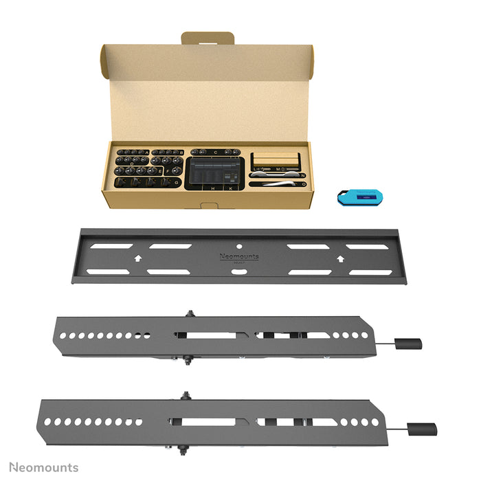 Neomounts WL35S-850BL14 kantelbare wandsteun voor 32-65 inch schermen - Zwart