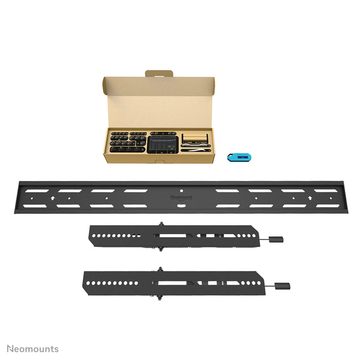 Neomounts WL35S-850BL18 kantelbare wandsteun voor 43-98 inch schermen - Zwart