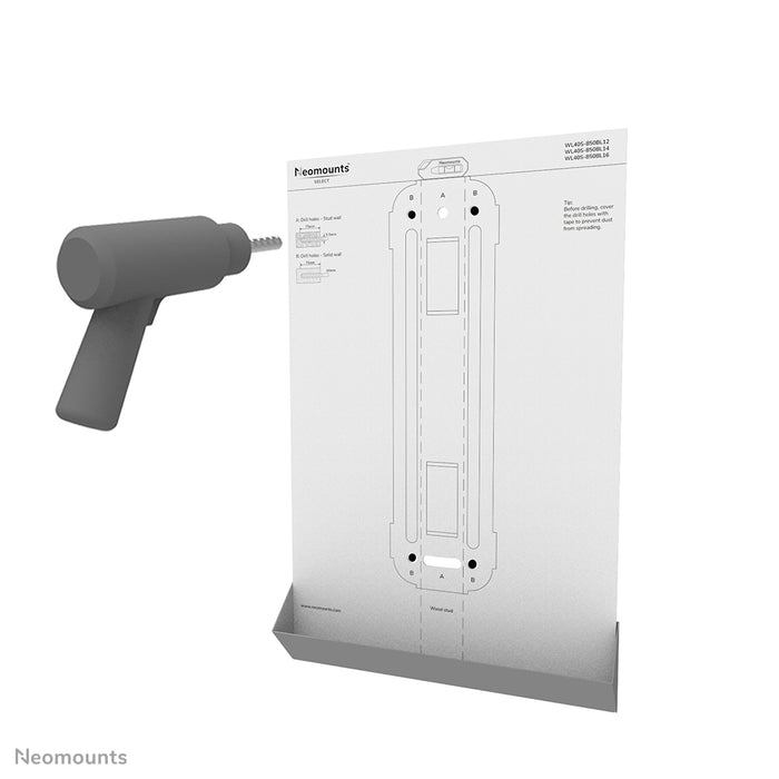 Neomounts WL40S-850BL14 full motion wandsteun voor 32-65 inch schermen - Zwart