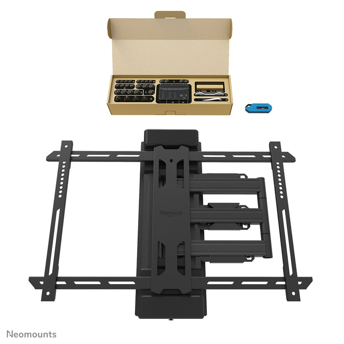 Neomounts WL40S-910BL16 full motion pilaarsteun voor 40-70 inch schermen - Zwart