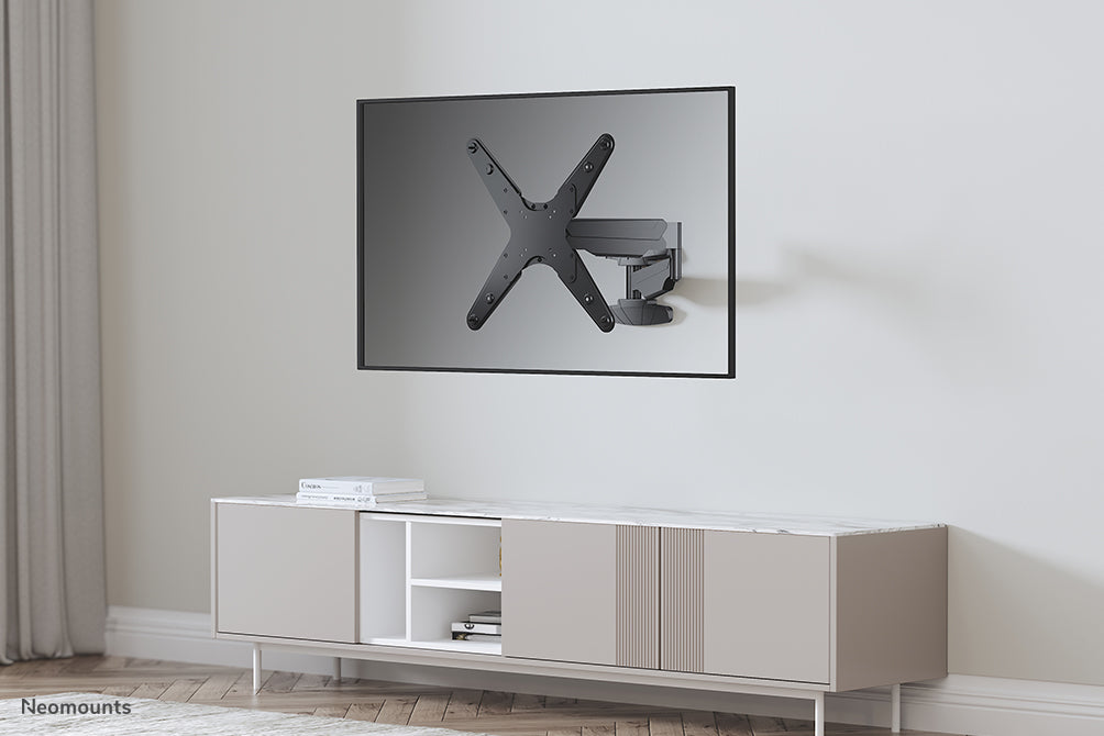 Neomounts WL70-550BL14 full motion wandsteun voor 32-55 inch schermen - Zwart
