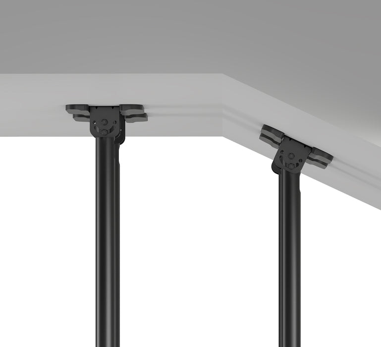Plafondbeugel Heavy Duty XL met dubbele buis 60-120 inch en 120kg draagvermogen
