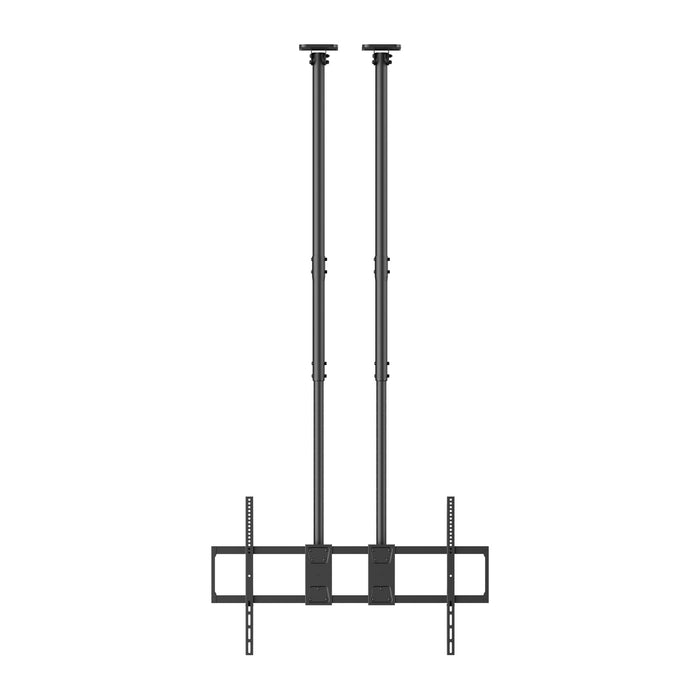 Plafondbeugel Heavy Duty XL met dubbele buis 60-120 inch en 120kg draagvermogen
