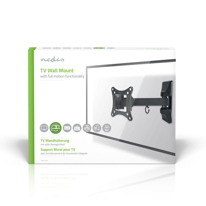 Full-Motion TV Muurbeugel | 13 - 27" | Max. 15 kg | 2 scharnierpunten