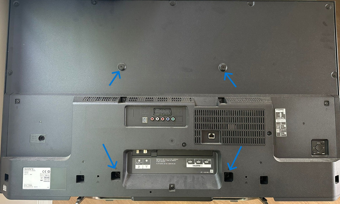 Schroeven montagekit TWKS-100 Hardware montage kit Sony W series TV