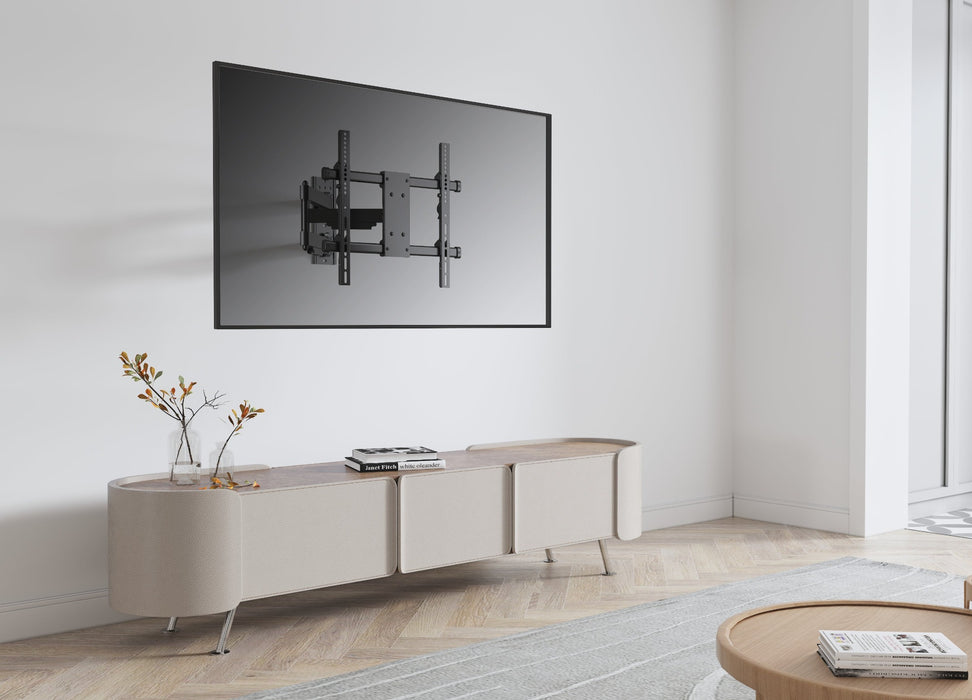 De TV Muurbeugel in een huiskamer. 