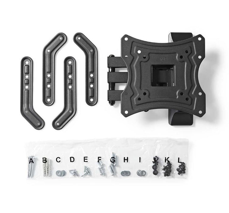 TV-muurbeugel | 23 - 43" | Max. 20 kg | 3 scharnierpunten