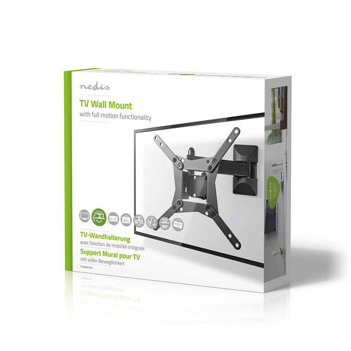 Full Motion TV Wall Mount | 10 - 32" | Max. 30 kg |