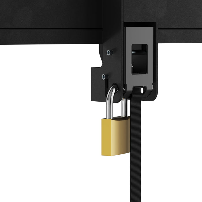 Schuif- draai en kantelbare TV beugel voor schouw montage 55-105 inch en 80 kilo