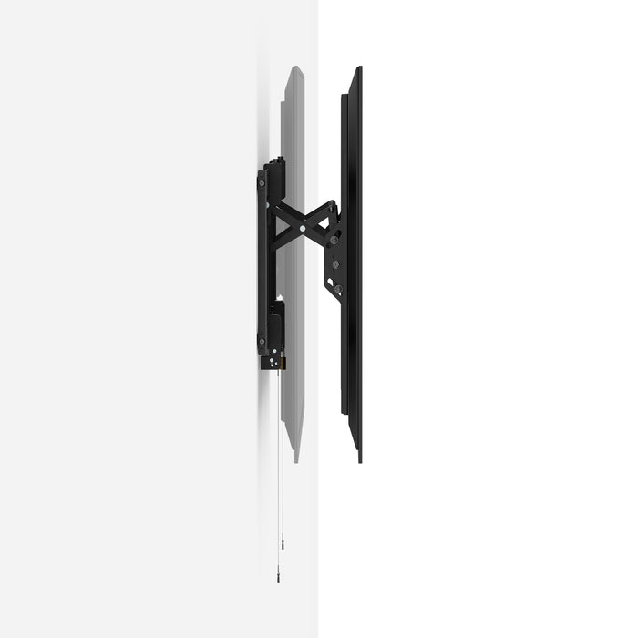 Schuif- draai en kantelbare TV beugel voor schouw montage 55-105 inch en 80 kilo