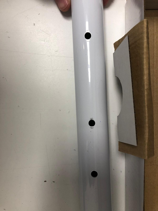 2e kans Witte Plafondbeugel 27 - 65 inch |Hoogste instelbaar |Draai- en kantelbaar |VESA 400x400 |Universeel