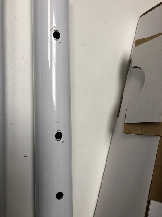 2e kans Witte Plafondbeugel 27 - 65 inch |Hoogste instelbaar |Draai- en kantelbaar |VESA 400x400 |Universeel