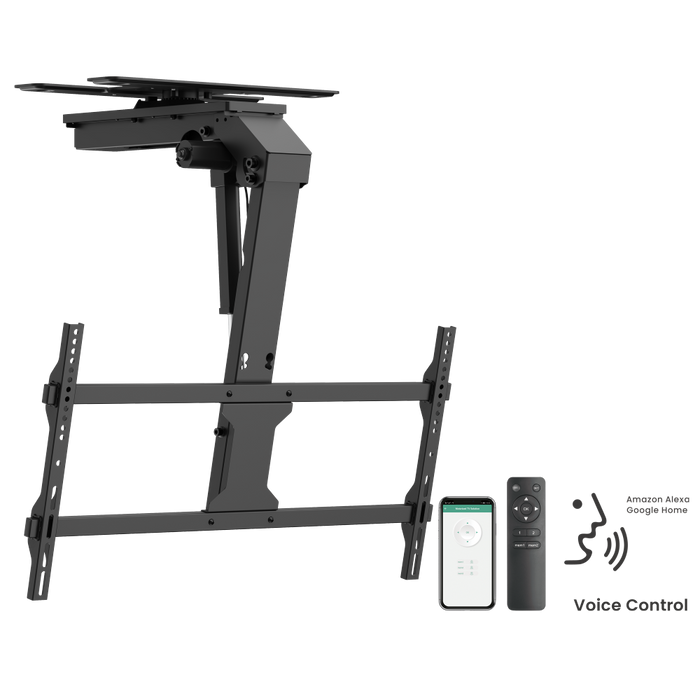 Wolff Mount Elektrische Plafondbeugel voor TV tot 86 inch | 45kg | VESA 800x400