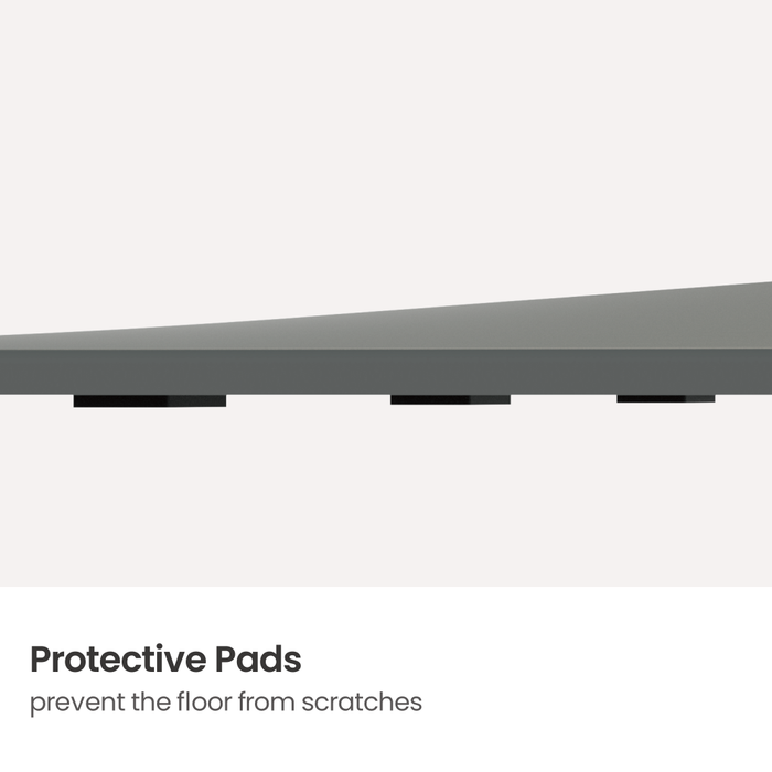 Wolff Mount – Vrijstaande Premium TV Vloer Standaard met FreeLift™ – Hoogte Verstelbaar met Eén Vinger – Geschikt voor TV’s t/m 86 inch – Extra Grote Massieve Voet – Kabelmanagement – Zwart/Walnoot