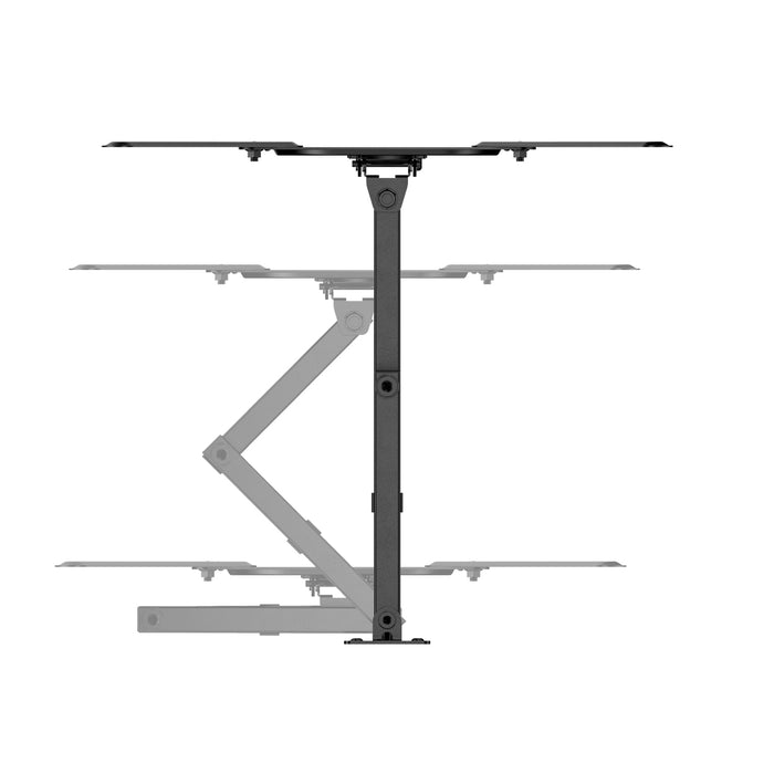 Wolff Mount BUDGET draaibare muurbeugel voor schermen|Tot 43 inch |VESA 400x400|Universeel