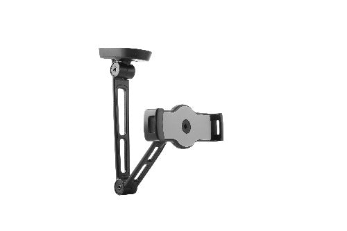 Wolff Mount Tablet iPad Telefoon beugel - 39 cm |Draaibaar |Klemsysteem |Universeel |Stevige metalen arm